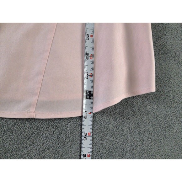🩷Jones New York Collection Women’s Non-Iron Blouse Pink Size 10 Long Sleeve - Picture 8 of 11